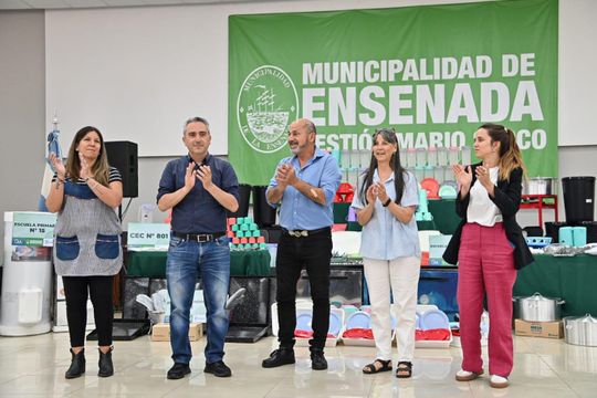 La Provincia refuerza el Servicio Alimentar Escolar con nueva equipación en Ensenada