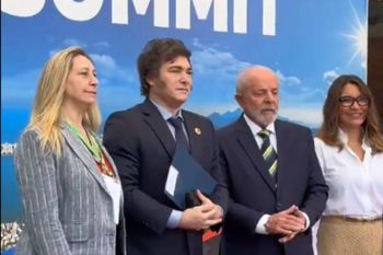 Javier Milei llegó la cumbre del G20 y mantuvo un frío saludo con Lula da Silva