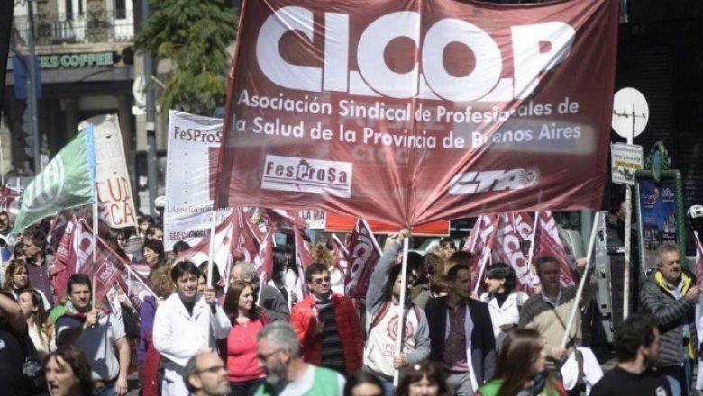 Reclamo salarial: Cicop comienza un nuevo paro provincial con la instalación de una carpa en el Congreso