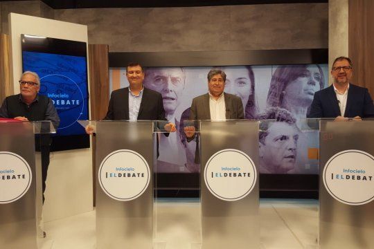 Los candidatos de la octava sección, La Plata, participaron del primer episodio de Infocielo El Debate.