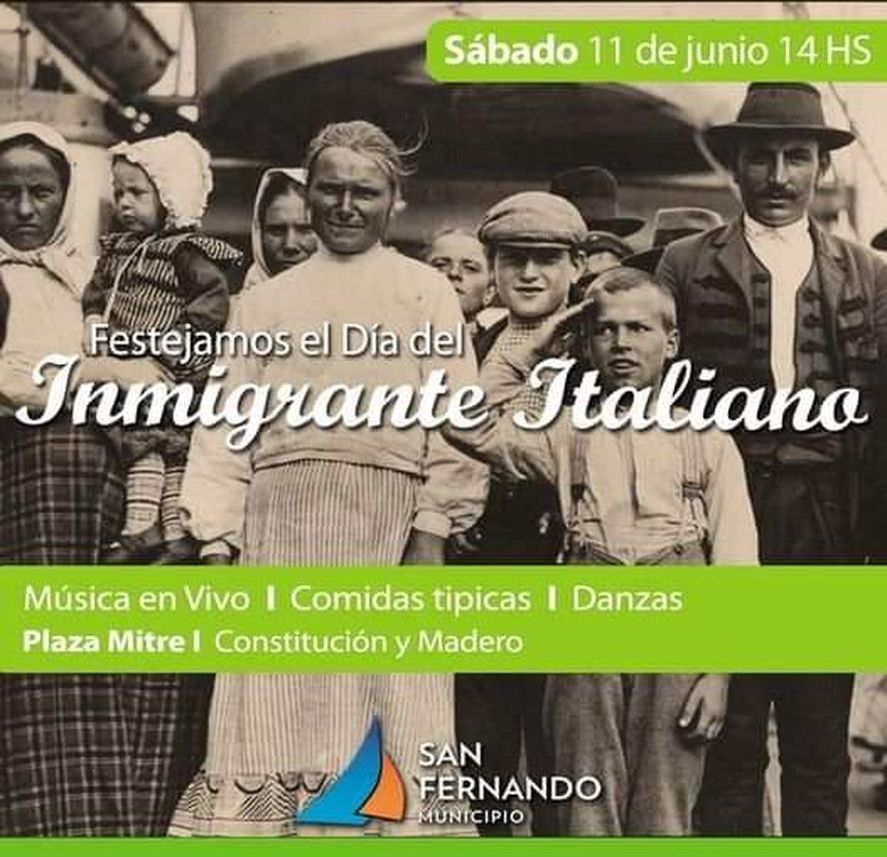 San Fernando celebrará a los inmigrantes italianos en su día