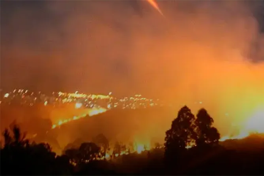 el incendio en tandil esta contenido y esperan para declararlo extinto