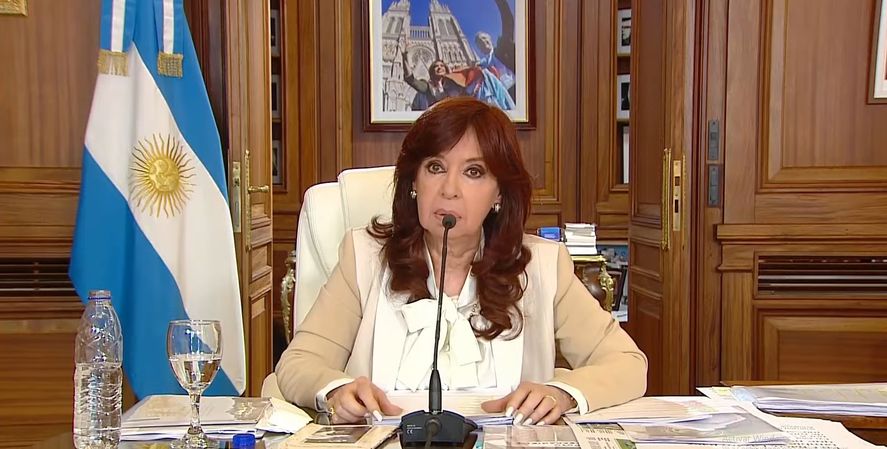 Cristina Kirchner realizó su descargo desde el Senado 