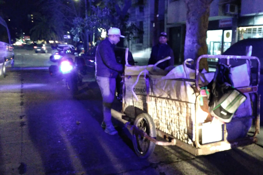 la plata: asi fue el operativo que evito el robo de cables en pleno centro