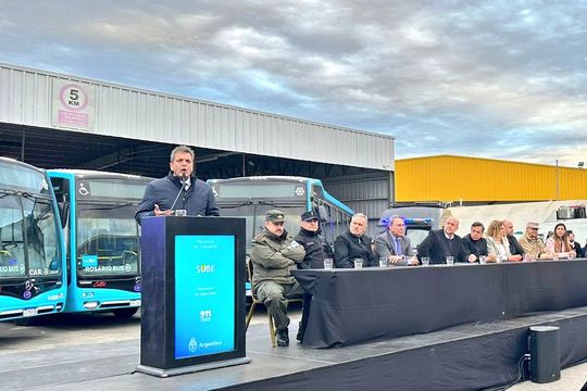 Sergio Massa presentó la nueva Unidad de Información Financiera (UIF) y la implementación del Sistema de Alerta Automotor en Rosario